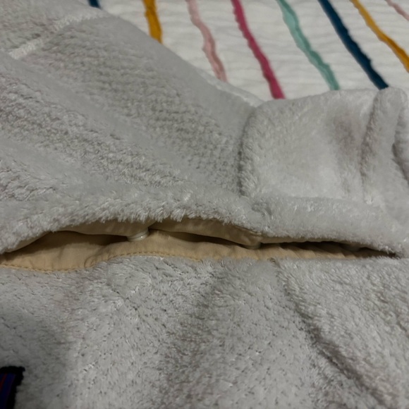 Patagonia Cream fleece pullover Jacket Cozy - Picture 7 of 10